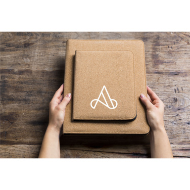 Logo trade promotional gifts picture of: Eco Conference Cork A4 document folder