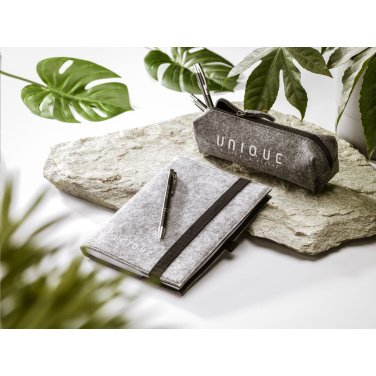 Logo trade corporate gift photo of: Pencil Case GRS RPET Felt
