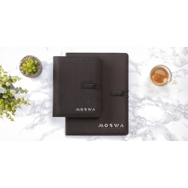 Logo trade promotional giveaway photo of: Quest Portfolio RPET A5 document folder