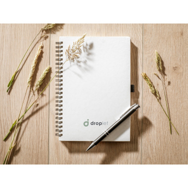 Logo trade promotional gifts picture of: Milk-Carton Wire-O Paper Notebook A5
