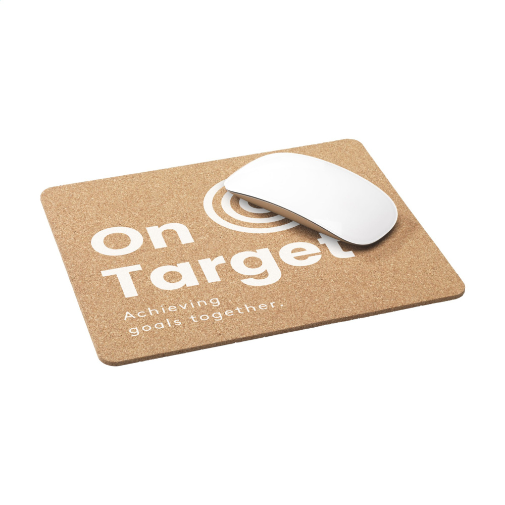 Logo trade corporate gifts image of: Lisbao Cork Mousepad