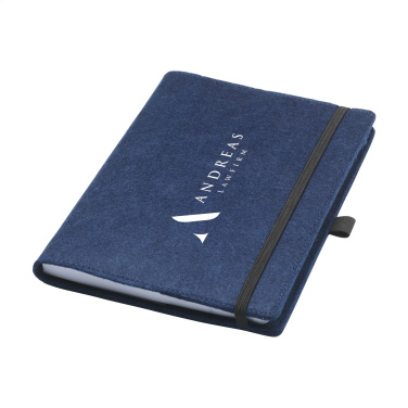 Logo trade promotional products picture of: Felty GRS RPET Paper Notebook A5