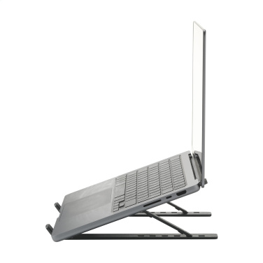 Logo trade advertising product photo of: Standby GRS Recycled Alu Laptop Stand