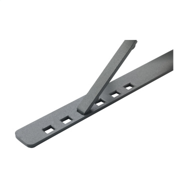 Logo trade promotional products image of: Standby GRS Recycled Alu Laptop Stand