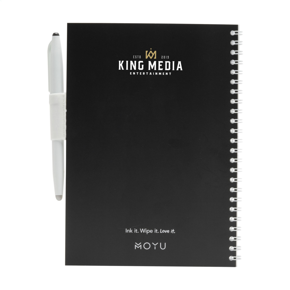 Logotrade corporate gift image of: MOYU Erasable Stone Paper Notebook SoftCover 18 pages