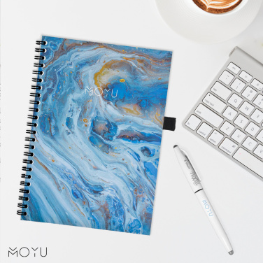 Logotrade promotional items photo of: MOYU Erasable Stone Paper Notebook Custom SoftCover