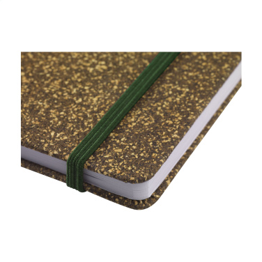 Logo trade business gifts image of: TeaGround Cork Paper Notebook A5