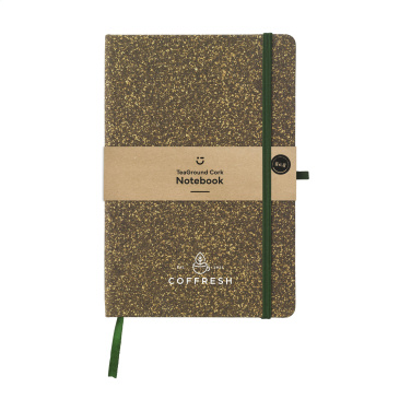 Logotrade advertising products photo of: TeaGround Cork Paper Notebook A5