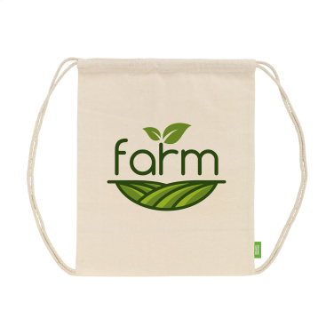 Logo trade promotional items image of: Organic Cotton GOTS Promo (140 g/m²) backpack
