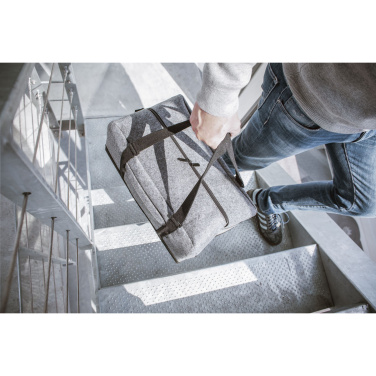 Logo trade advertising product photo of: Feltro GRS RPET Weekend Bag travelling bag