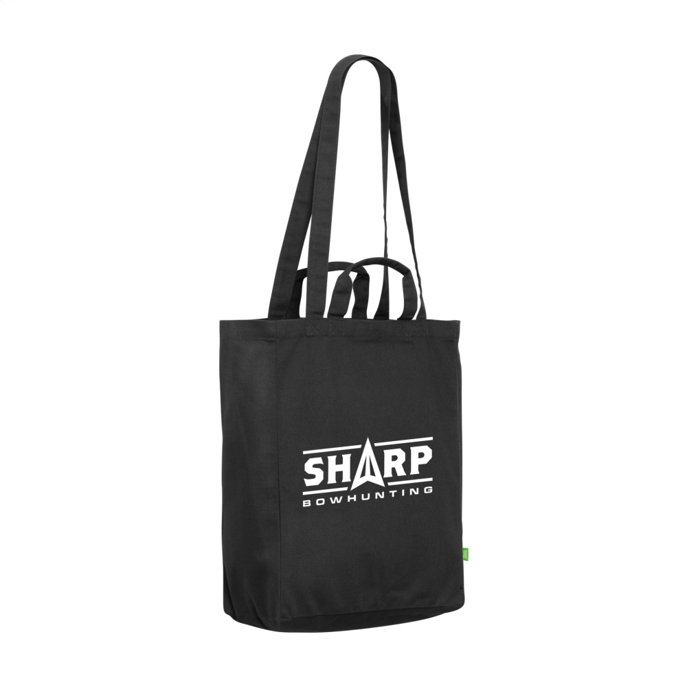 Logo trade promotional merchandise photo of: Organic Cotton Canvas GOTS Tote Bag (280 g/m²)