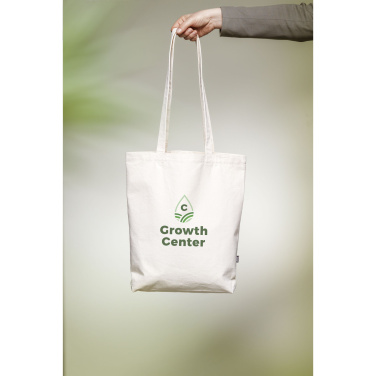 Logo trade advertising products picture of: GRS Recycled Canvas Bag Natural (260 g/m²)