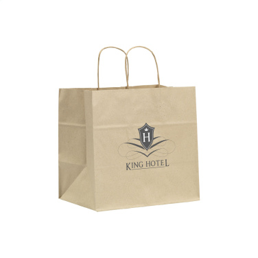 Logo trade promotional product photo of: Leaf It Bag recycled grass paper (90 g/m²) L