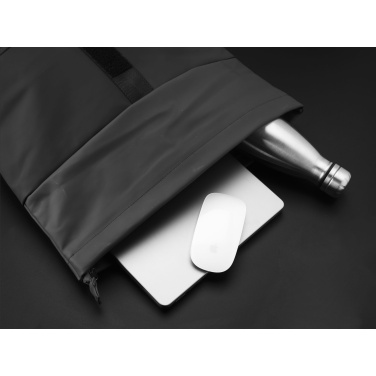 Logo trade promotional gifts image of: Lennon Roll-Top Recycled Backpack