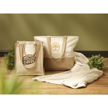 Logo trade promotional merchandise image of: Yucatan Shopper Organic Cotton (320 g/m²)