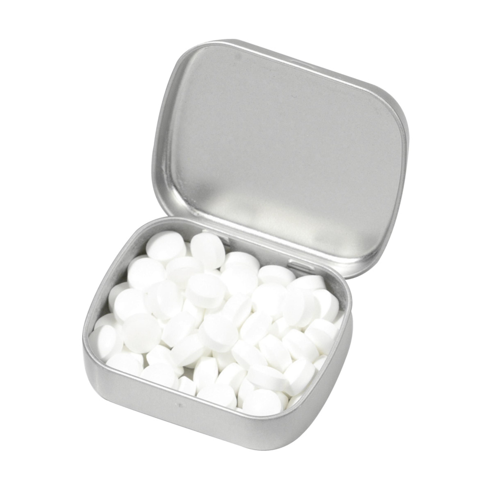 Logo trade promotional giveaways picture of: TinBox peppermints
