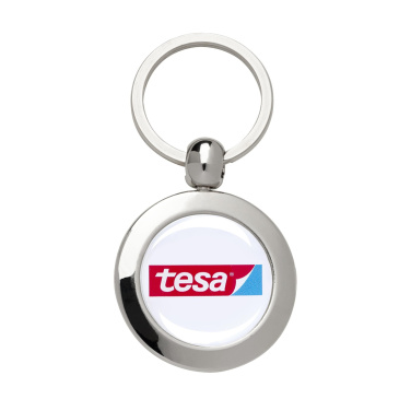 Logo trade promotional products image of: DomingKey Round