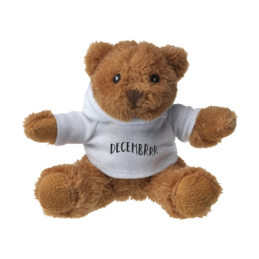 Logotrade promotional merchandise photo of: HoodedBear bear cuddle toy