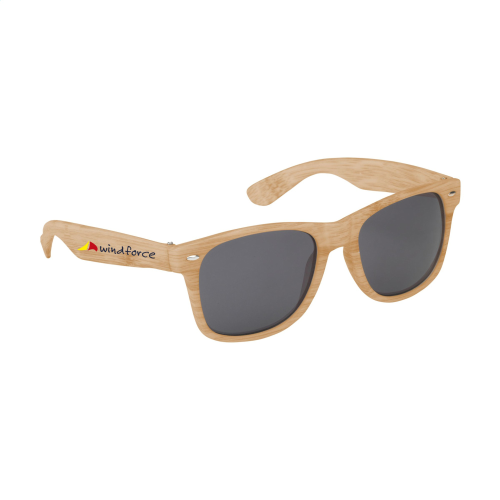 Logo trade promotional products image of: Looking Bamboo sunglasses