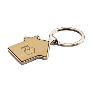 Logotrade promotional merchandise image of: Casa bamboo keyring