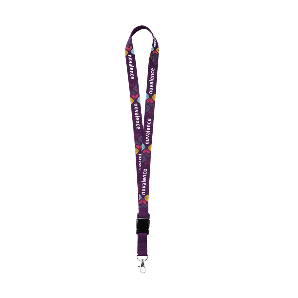 Logo trade promotional products picture of: Lanyard Sublimation Buckle keycord 25 mm