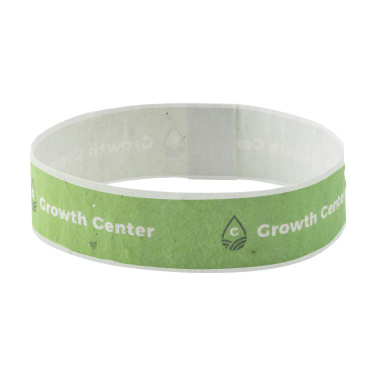 Logotrade promotional merchandise photo of: Seed Paper Festival Wristband