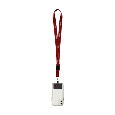 Logotrade advertising product image of: Lanyard Sublimatie Buckle RPET 2 cm with Patch keycord