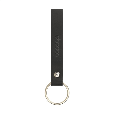 Logo trade advertising products picture of: Vegan Pineapple Leather Keyring