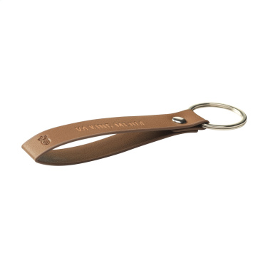 Logo trade corporate gifts picture of: Vegan Pineapple Leather Keyring
