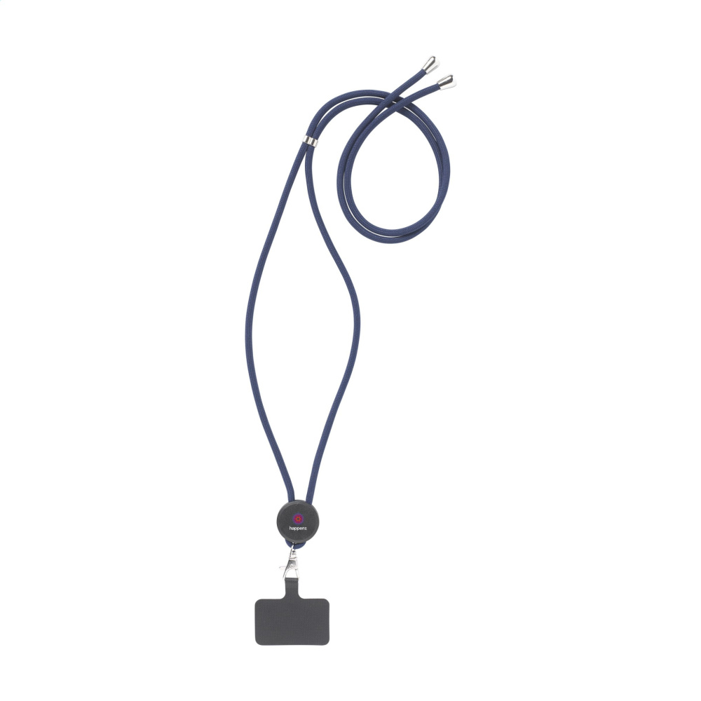 Logotrade corporate gifts photo of: Lace Lanyard GRS RPET 5 mm keycord