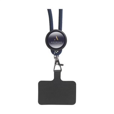 Logotrade advertising products photo of: Lace Lanyard GRS RPET 5 mm keycord