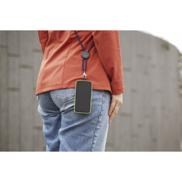 Logo trade promotional items picture of: Lace Lanyard GRS RPET 5 mm keycord