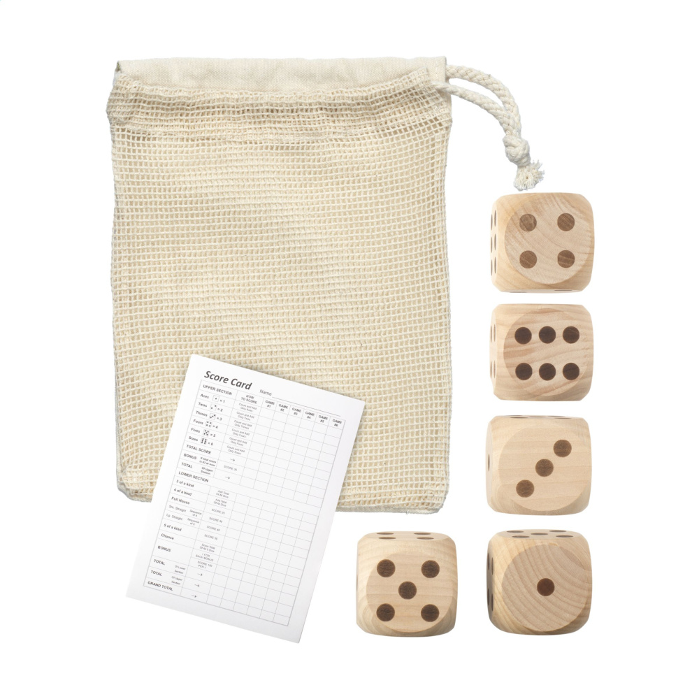Logo trade advertising products picture of: Outdoor Dice Game