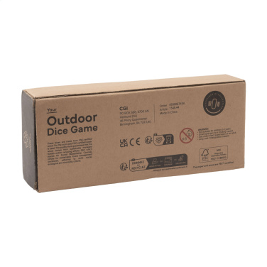 Logotrade promotional gift image of: Outdoor Dice Game