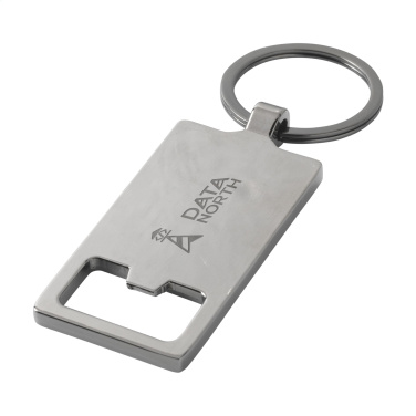 Logo trade promotional giveaway photo of: Sammy bottle opener / keyring