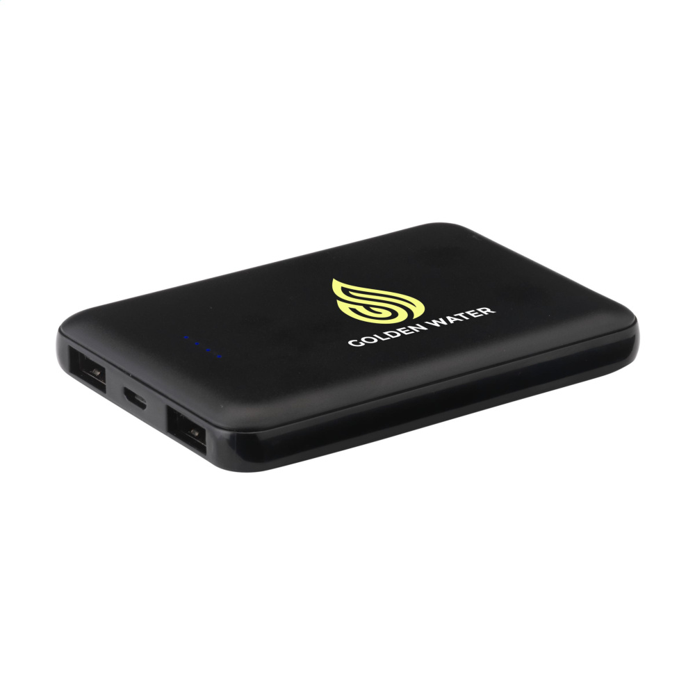 Logo trade business gifts image of: PocketPower 5000 RCS Recycled Powerbank