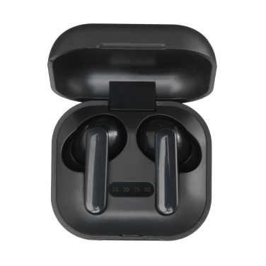 Logo trade promotional gifts image of: Aron TWS Wireless Earbuds in Charging Case