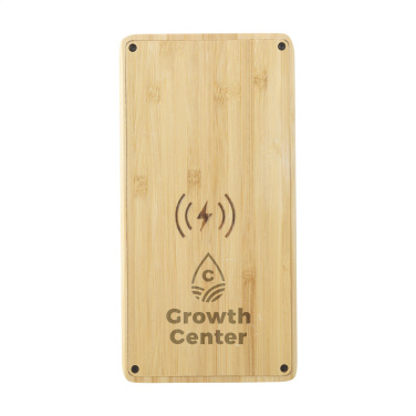 Logotrade promotional item image of: Solar Powerbank 8000+ Wireless Charger