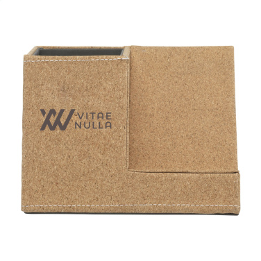 Logo trade advertising product photo of: Ecork Pen Holder Wireless Charger