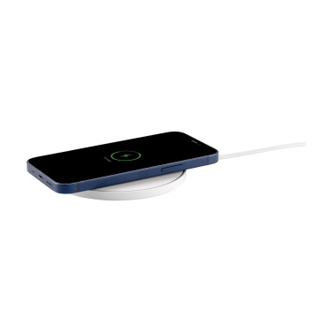 Logotrade promotional giveaway picture of: Coil RCS Recycled Wireless Charger