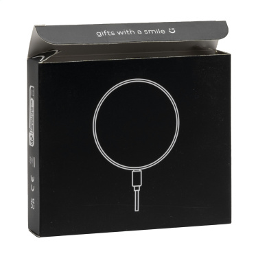 Logotrade promotional product picture of: Coil RCS Recycled Wireless Charger