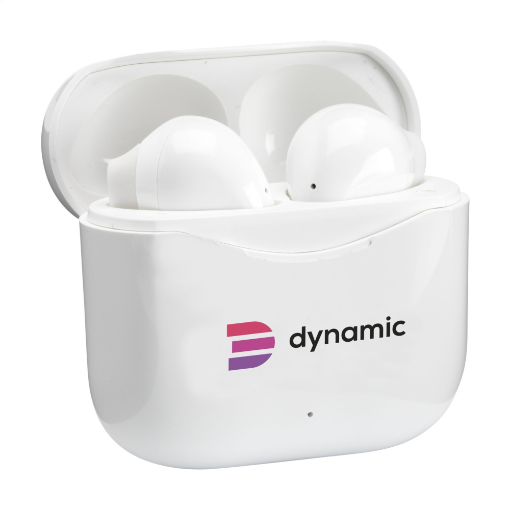 Logo trade promotional items image of: Olaf RCS TWS Wireless Earbuds