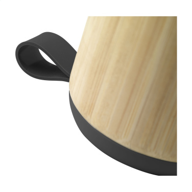 Logo trade promotional merchandise photo of: Timor Bamboo Wireless Speaker