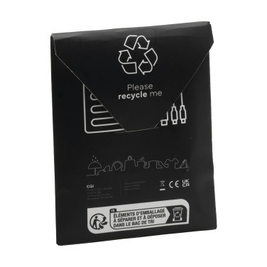 Logotrade promotional merchandise picture of: Charging Cable RCS Recycled ABS-TPE