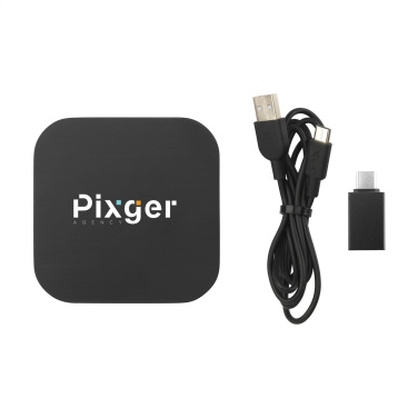 Logo trade business gift photo of: Bamboo Wireless Charger 15W