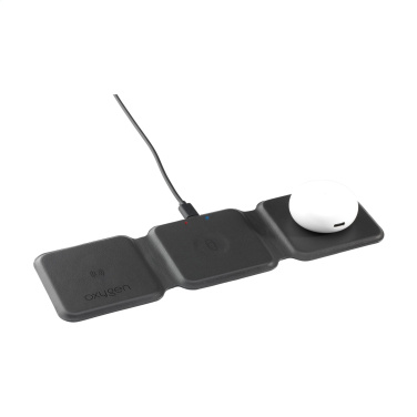Logotrade business gifts photo of: TriCharge RCS  Recycled PU Wireless Charger