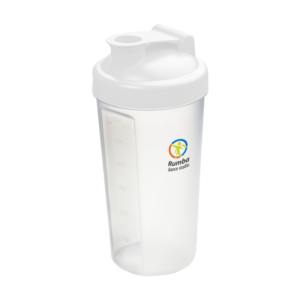 Logo trade promotional gift photo of: Shaker Protein 600 ml drinking cup