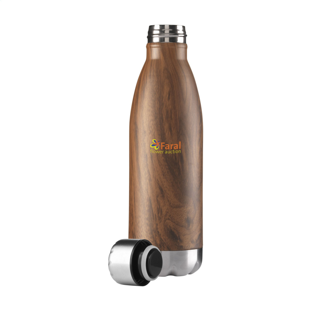 Logotrade promotional gifts photo of: Topflask Wood 500 ml drinking bottle