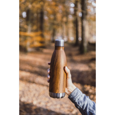Logotrade advertising products photo of: Topflask Wood 500 ml drinking bottle