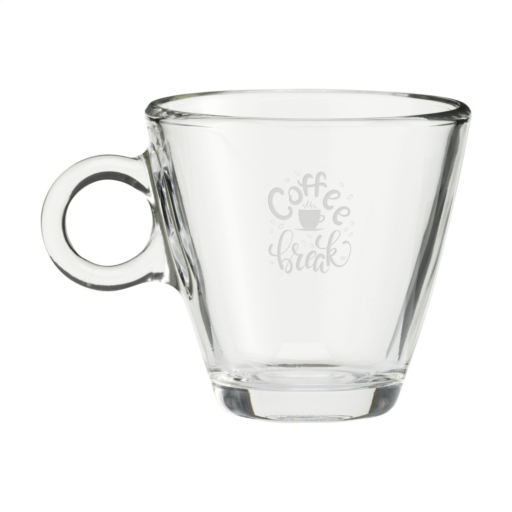 Logo trade promotional item photo of: Lugano Coffee Glass 230 ml
